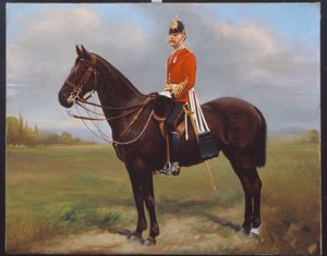 Maggiore George Froom, 2° Battaglione, The Connaught Rangers, c.1881