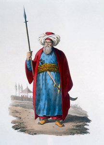 Ufficiale Mamelucco, 1818 da English School