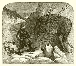 Mammut nel ghiaccio da English School