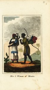 Uomo e donna del Messico