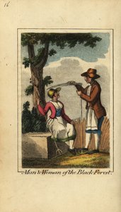 Uomo e donna della Foresta Nera, Germania