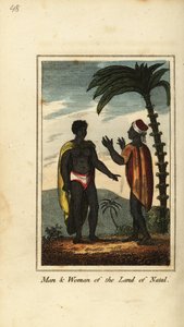 Uomo e donna della Terra di Natal, Sudafrica