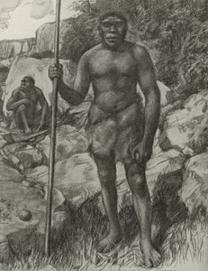 Uomo il cui cranio è stato scoperto in Rhodesia nel 1921 da English School