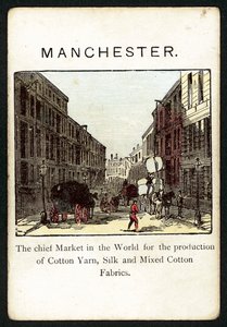 Manchester (litografia a colori) da English School