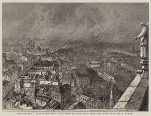 Manchester illustrata, vista dall
