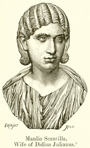 Manlia Scantilla, moglie di Didio Giuliano da English School