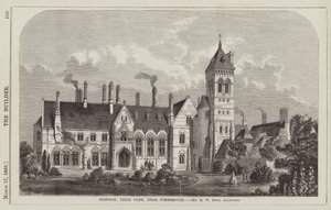 Mansione, Leigh Park, vicino a Portsmouth, Architetto Mr R W Drew da English School