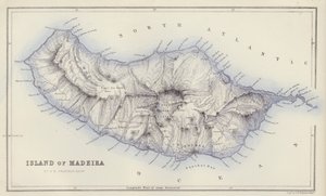 Mappa: Isola di Madeira, di G H Swanston, Edimburgo