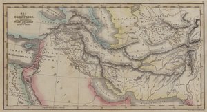 Mappa dei Paesi, menzionati nelle Storie di Noè, Abramo e i Re di Israele da English School