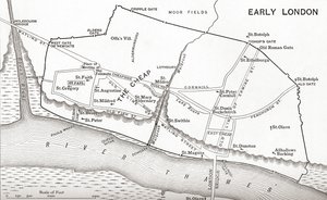Mappa di Londra nell