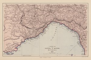 Mappa della Riviera Orientale e Occidentale