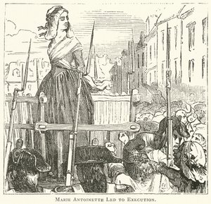 Maria Antonietta condotta all