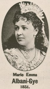 Marie Emma Albani-Gye da English School