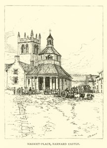 Piazza del Mercato, Barnard Castle da English School