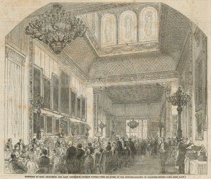 Matrimonio del Conte Grosvenor e Lady Constance Leveson Gower da English School