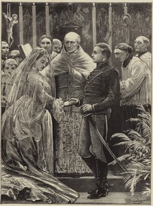 Matrimonio di Miss Fox e del Principe Liechtenstein alla Pro-Cattedrale da English School