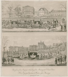 Matrimonio della Regina Vittoria e del Principe Alberto, 10 febbraio 1840 da English School