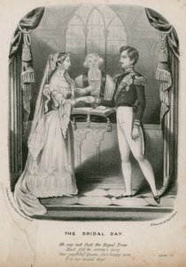 Matrimonio della Regina Vittoria e del Principe Alberto, 10 febbraio 1840 da English School