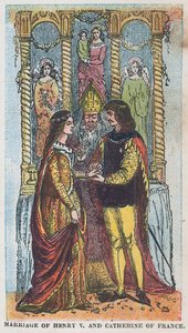 Matrimonio del re Enrico V e Caterina di Francia