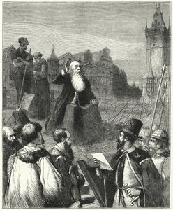Martirio del Barone Wenzel di Budowa, Praga, 1621