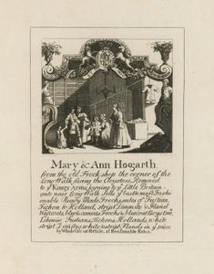 Mary e Ann Hogarth da English School