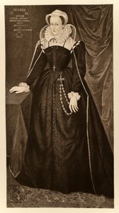 Maria Stuarda (1542-1587), da James I e VI, stampato da Manzi Joyant & Co. Parigi, 1904 da English School