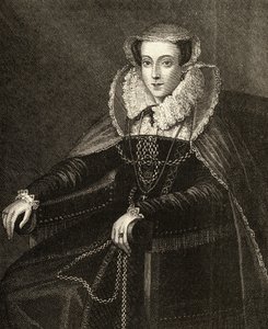 Maria Stuarda (1542-87) (incisione)