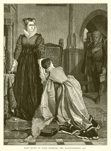 Maria Stuarda riceve il mandato di morte, 1557