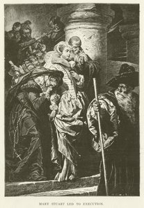 Maria Stuarda condotta all