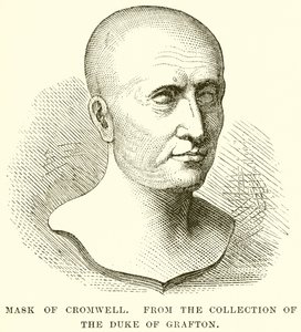 Maschera di Cromwell da English School