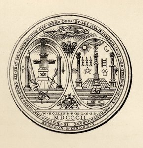 Sigillo massonico, 1802, da 