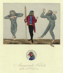 Abiti da mascherata del XV secolo da English School