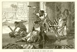 Massacro degli Hiviti da parte di Simeone e Levi da English School