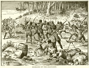 Massacro degli spagnoli da English School
