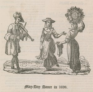 Danza del Primo Maggio nel 1698