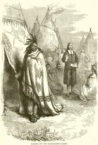 Mayhew e il sachem dei Narragansett da English School