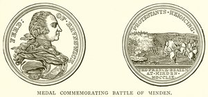 Medaglia commemorativa della battaglia di Minden
