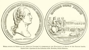 Medaglia coniata per ordine del Congresso americano per commemorare l
