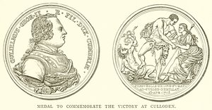 Medaglia per Commemorare la Vittoria a Culloden
