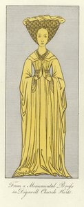 Costume femminile medievale da English School