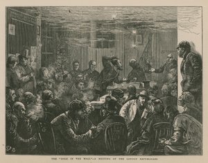 Riunione dei repubblicani di Londra da English School