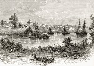 Melbourne, 1840, da 