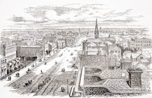 Melbourne, Australia, da The Gallery of Geography di Rev. Thomas Milner, pubblicato c.1880