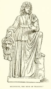 Melpomene, la Musa della Tragedia da English School