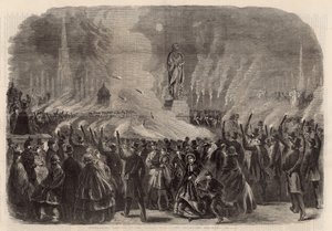 Festival di Mendelssohn al Crystal Palace; La processione con torce da English School