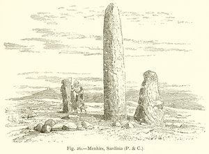 Menhir, Sardegna