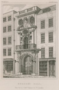 Mercers Hall, Cheapside, Londra da English School