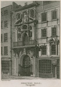Mercers Hall, Cheapside, Londra da English School