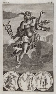 Mercurio (incisione) da English School