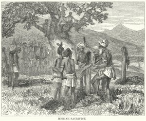 Sacrificio di Meriah (incisione)